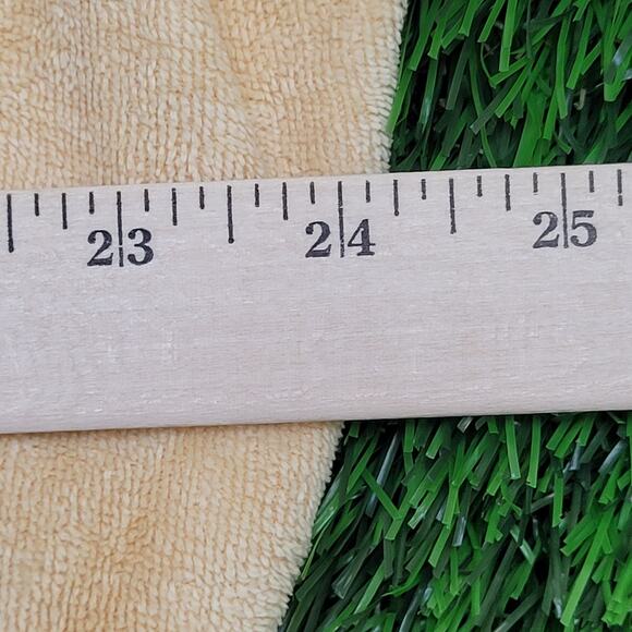 Vintage 70s MOD Velour Sweater Womens Large 24x22 Baggy - Picture 9 of 12